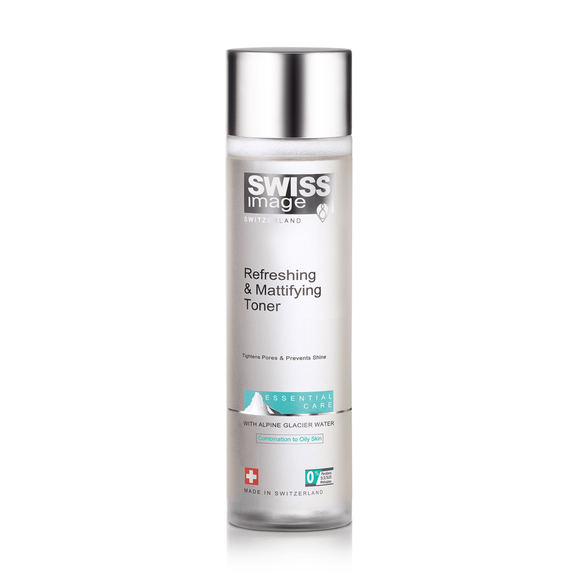 Освіжальний та матувальний тонік для обличчя Swiss Image Essential Care Refreshing &amp; Mattifying Toner, 200 мл
